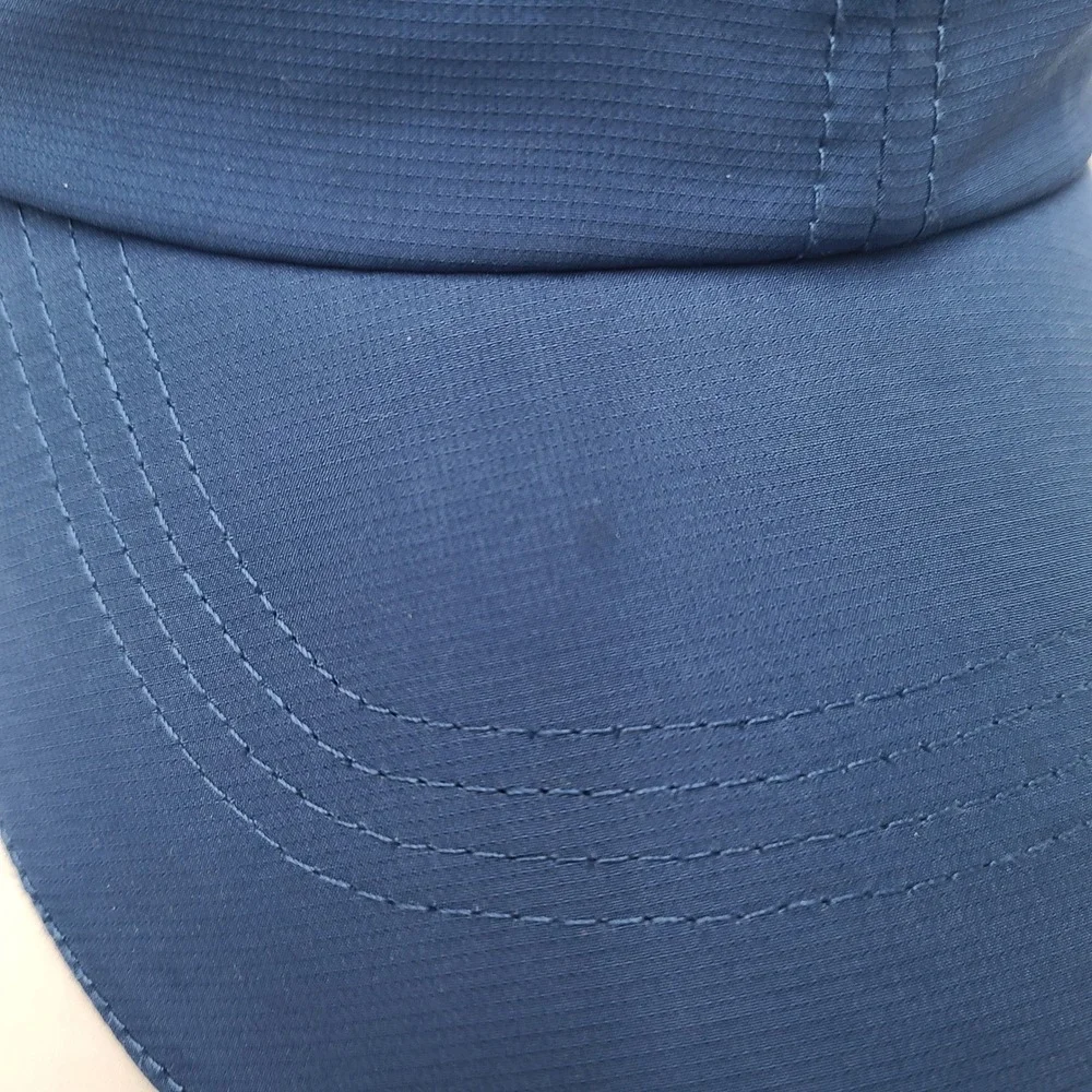 Nike Hat Adjustable Blue White Nike Golf Perforated Mesh Swoosh Logo Casual Men
